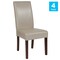 Flash Furniture 19 W, 21.5 L, 40 H 4-QY-A37-9061-BGL-GG - alternate 3